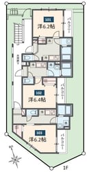 MELDIA原当麻の物件間取画像